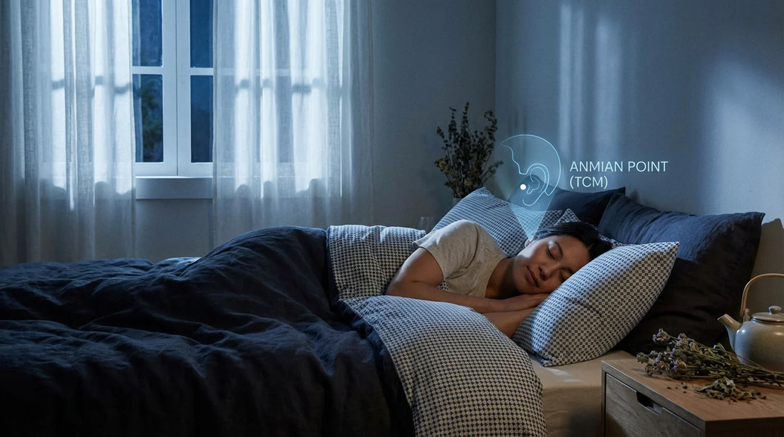 Peaceful sleep with Anmian acupressure point - TCM sleep protocol