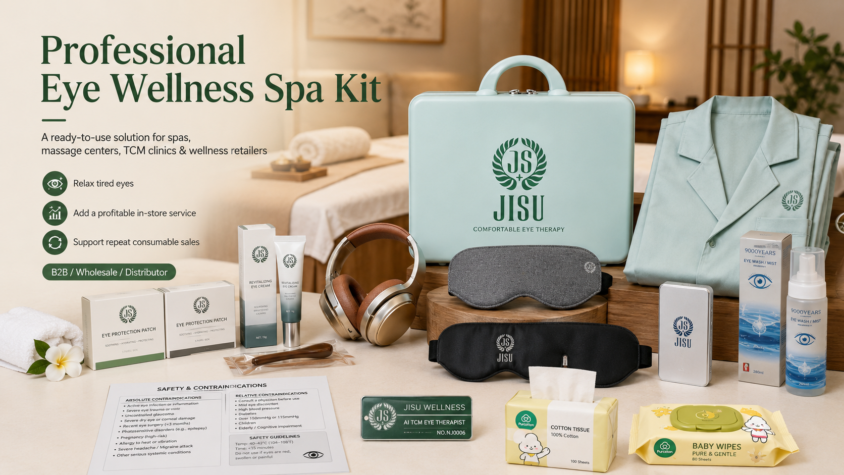 JISU Eye Wellness — Starter Launch Kit