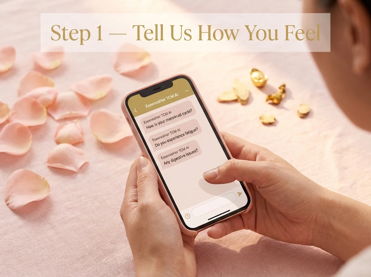 EssenceHer - Step 1: Tell Us How You Feel