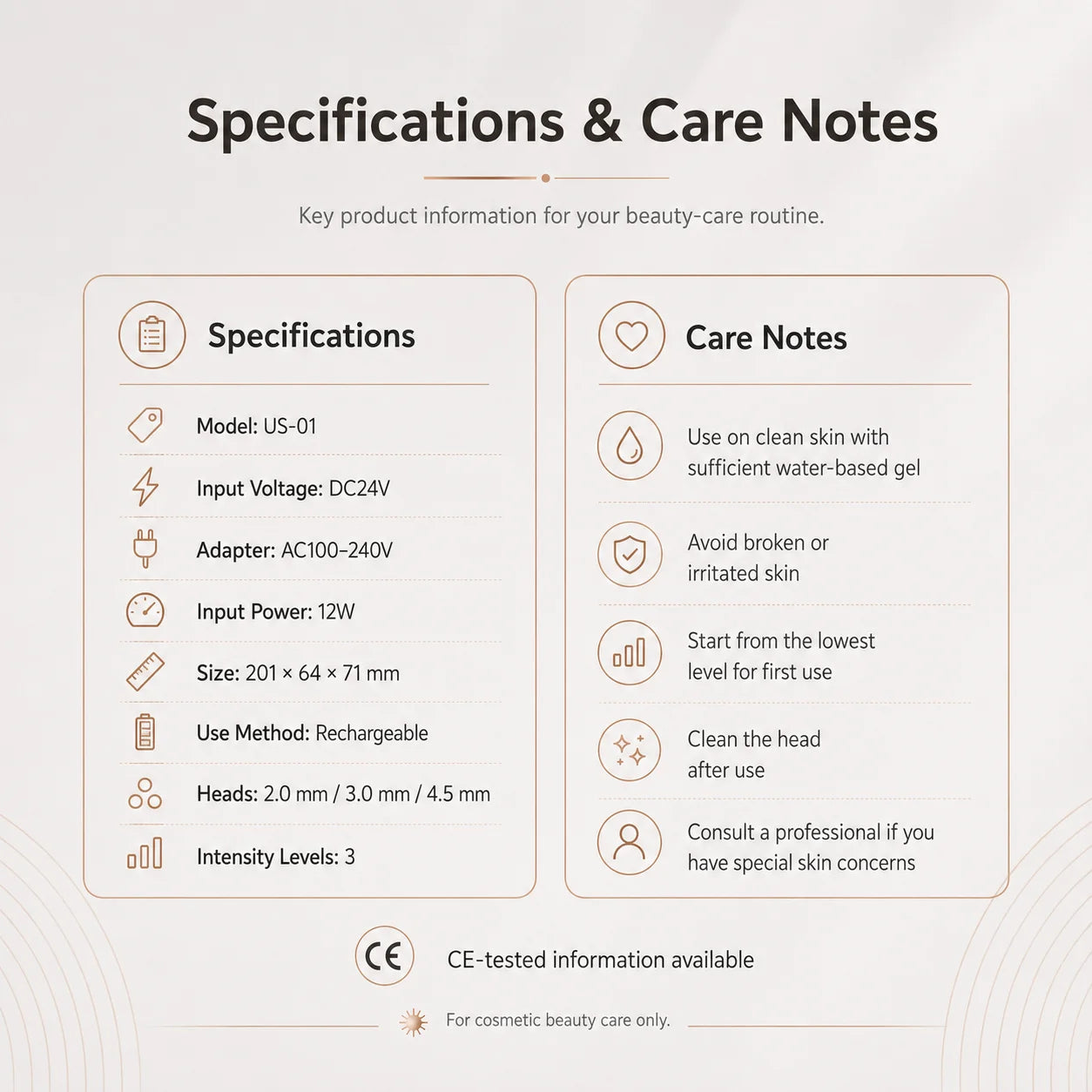 Specifications